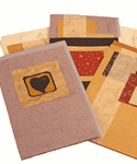 6 Hand Made Art Cards