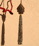 Christmas Tree Tassle Ornament