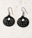 Bidri Fish Earrings