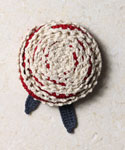 Cream Flower Bud Brooch