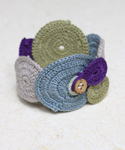 Crochet Button Bracelet