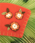 Happy Felt Coin Purse