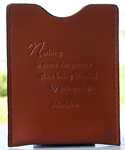 Prosperity Money Clip In Brown