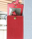 Travel Well Luggage Tag In Red