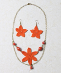 Vintage Orange Flower
