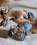 Lapis Charm Bracelet
