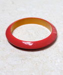 Dark Red Resin Bangle