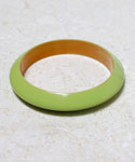 Lime Green Resin Bracelet