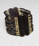 Bone and Bead Bracelet