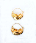 Fulani Goldtone Hoop Earrings