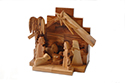 Olive Wood Nativity Scene