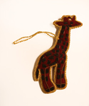 Beaded Giraffe Ornament