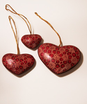 Wooden Heart Ornaments 2