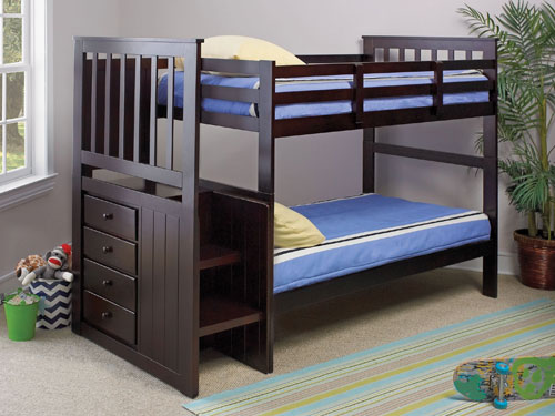 Rent Welton "Collin II" Twin/Twin Bunk Bed Set